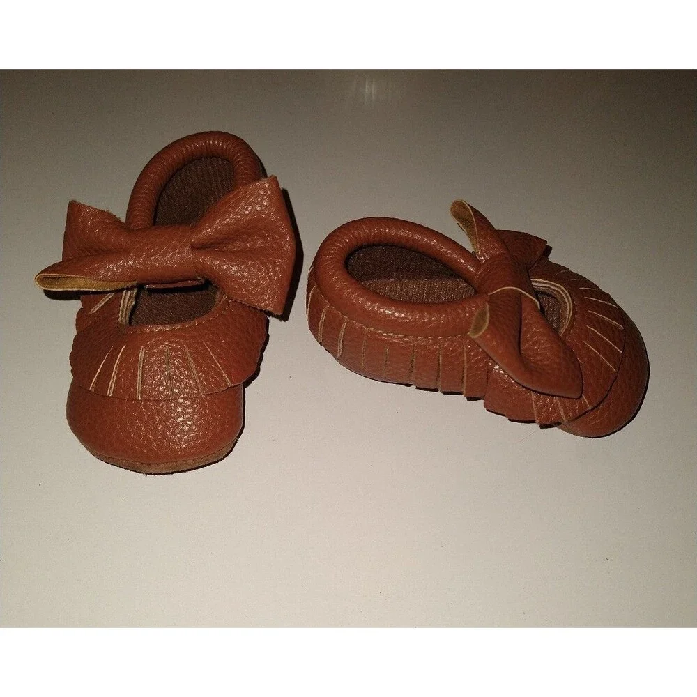 Baby Girl Moccasins - Size 11